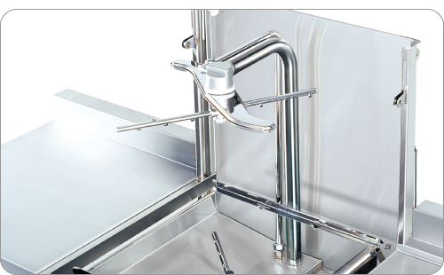 jet-beam wash arm
